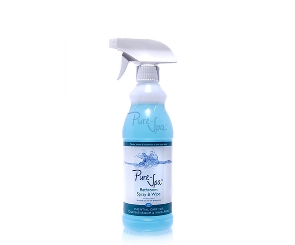 Pure-Spa Whirlpool Antibacterial Bath Spray & Wipe