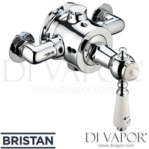 Bristan A SHXDIV C Cardinal Thermostatic Surface Mounted Valve with Rigid Riser Diverter To Shower Handset Spare Parts