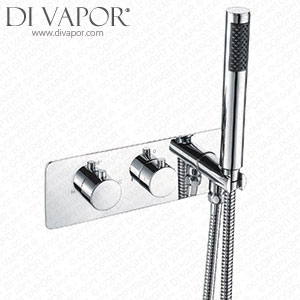 Better Bathrooms A1/BeBa_27755 Grade A1 - Flow Round Thermostatic Concealed Shower Valve with Handset - 2 Outlet Spare Parts