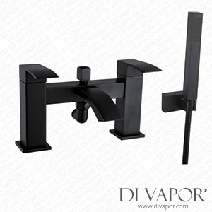 Better Bathrooms A1/BeBa_27763 Grade A1 - Black Bath Shower Mixer Tap - Wave Spare Parts
