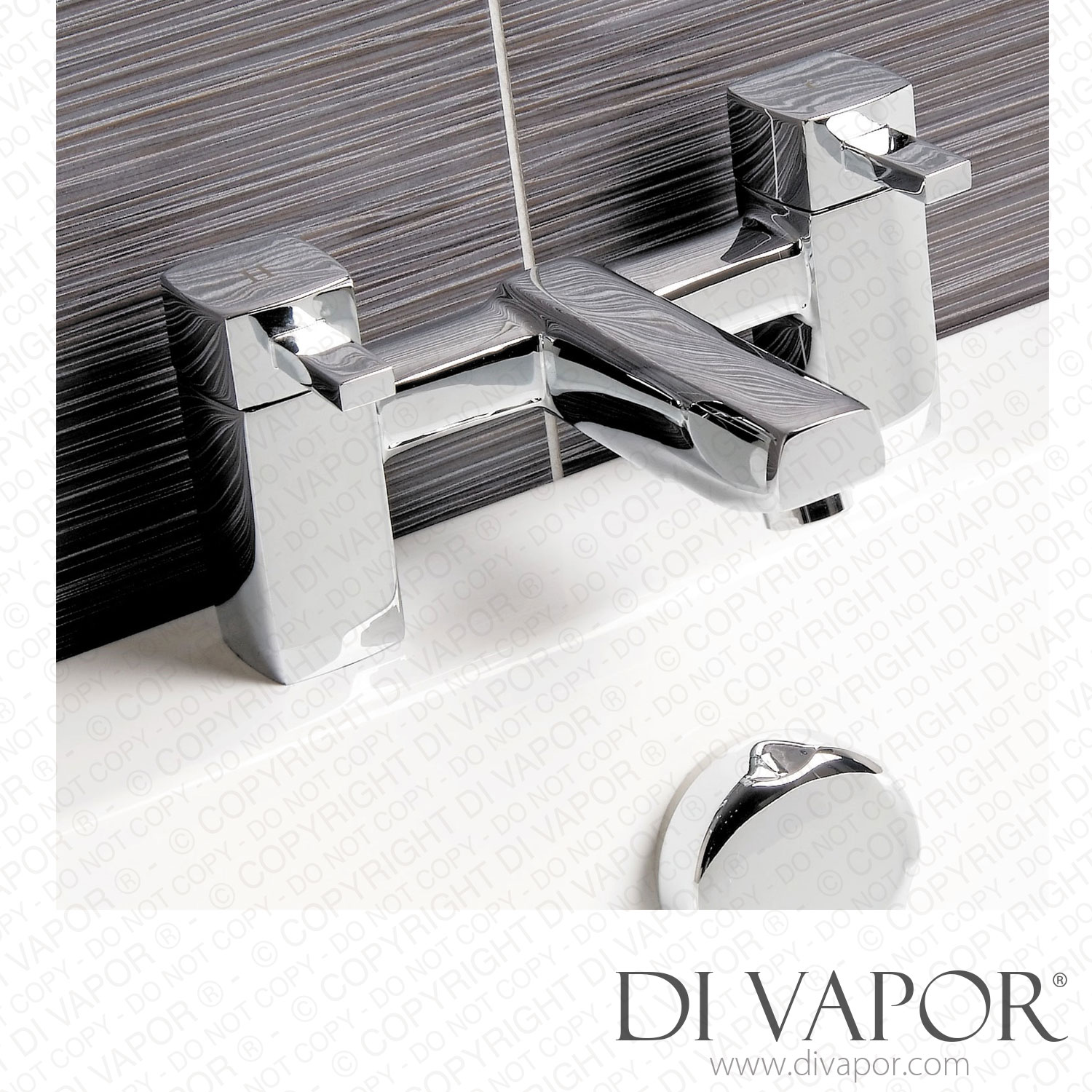 Better Bathrooms A1/BeBa_7089 Grade A1 Chrome Deck Mounted Bath