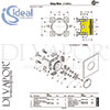 Ideal Standard A1000NU Spare Parts Tech Diagram