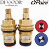 PAINI ASME A112.18.1UPC ANSI NSF61 KK GN90 - 52mm Height - Cold & Hot Side Pair of Cartridges