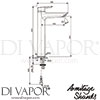 Armitage Shanks A1349AA Mixer Spare Diagram