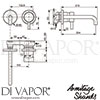 Armitage Shanks A1351AA Mixer Spare Diagram