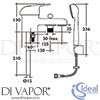 Ideal Standard A1358AA Mixer Spare Diagram