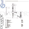 Ideal Standard A1397AA Mixer Spare Tech Diagram