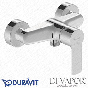 Duravit A.1 Single Lever Shower Mixer for Exposed Installation (A14230001010) Spare Parts