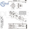 Ideal Standard A1501NU Tech Diagram