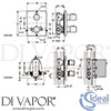 Ideal Standard A2353NU Spare Diagram