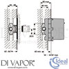 Ideal Standard A2354NU Mixer Spare Diagram