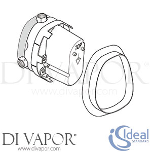 Ideal Standard A2354NU Built-In Parts Central Thermostat Mixer Shower Spare Parts