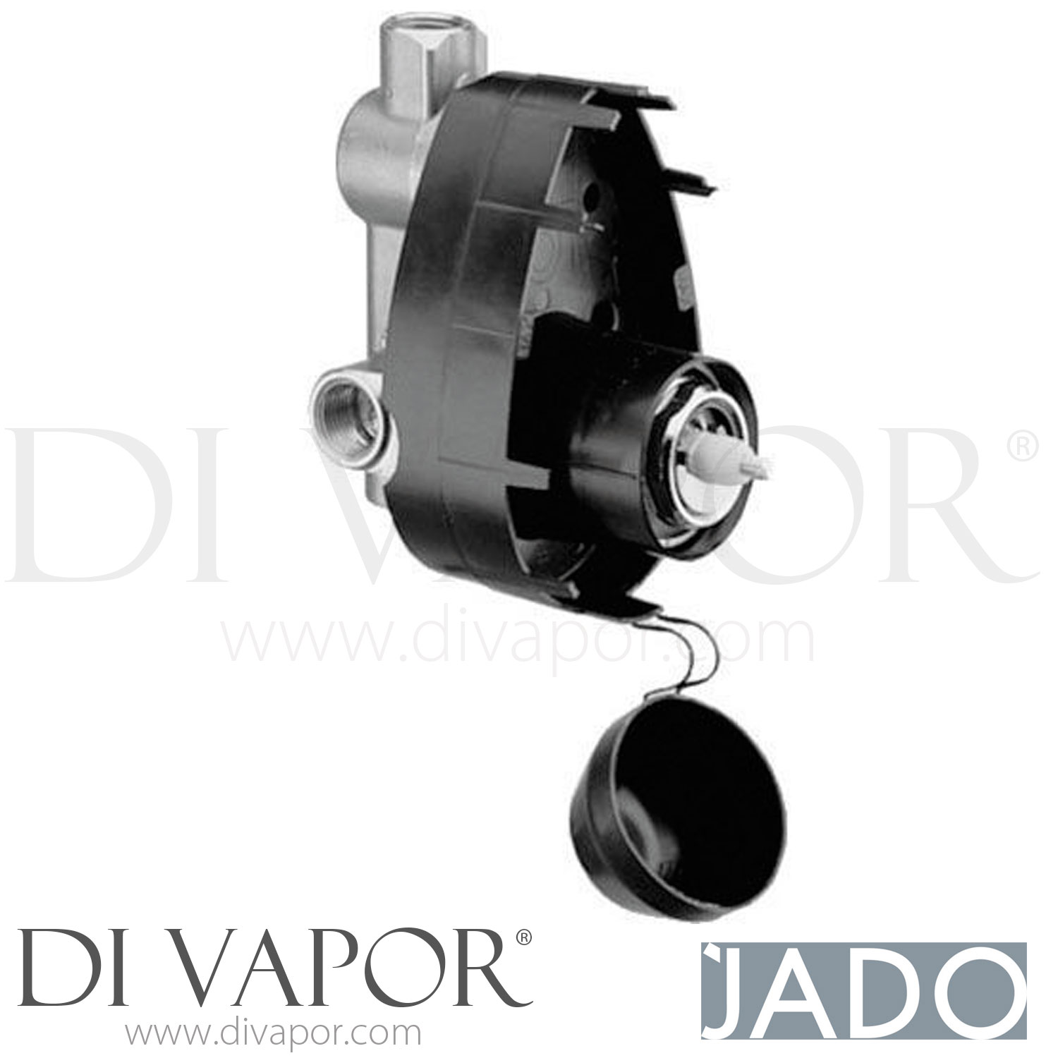 Jado A2367NU Jado BuiltIn Shower Valve for Single Lever No Faceplate
