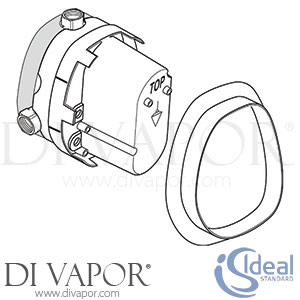 Ideal Standard A2659NU Built-In Parts Central Thermostat Mixer Shower Spare Parts
