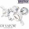 Pair of Bristan Tap Cartridges A27VHR2 Handles for 1901 Trinity Basin Taps half Inch