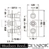 Hudson Reed A3003 A3226 A3227 Spare Parts Diagram