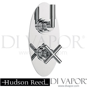 Ultra Helix Concealed Thermostatic Twin Shower Valve With Oval Plate (Chrome) - A3004 / PK346 Spare Parts