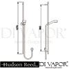 Hudson Reed A3007 A3226 A3227 Spare Parts Diagram