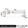 Hudson Reed A3011 A3217 A354(x4) fixed head Spare Diagram