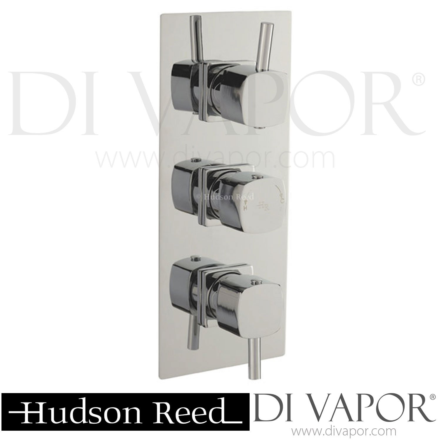 Hudson Reed A3011A3219A383(x4) Kia/Jule Triple Concealed Thermostatic