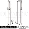 Hudson Reed A3012 A3214 Xeta Minimalist slider rail kit Spare Parts Diagram