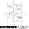 Hudson Reed A3012 A3241 Xeta Spare Parts Diagram