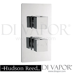 Hudson Reed Kubix Concealed Twin Shower Valve With Diverter Spare Parts