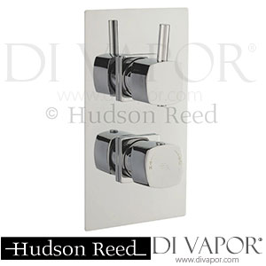 Hudson Reed A3021-A3242-A3220-A3181 Kia/Jule Twin Concealed Thermostatic Shower Valve with Diverter with Square Sheer fixed head and Kubix slider rail kit Spare Parts