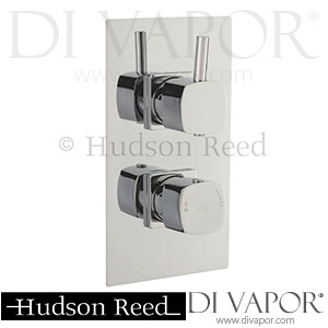 Hudson Reed Kia Concealed Twin Shower Valve With Diverter - Chrome - A3021 Spare Parts