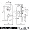 Hudson Reed Edwardian Shower Valve Dimensions