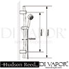 Hudson Reed A3042 Arched Spare Parts Diagram