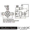 Hudson Reed Ultra A3056 Edwardian Spare Parts Diagram