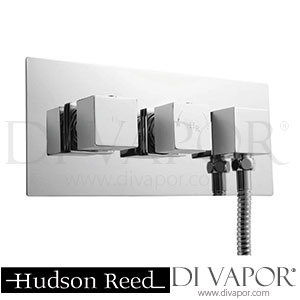 Hudson Reed Kubix Twin Concealed Thermostatic Shower Valve With Built-In Outlet - A3063 Spare Parts