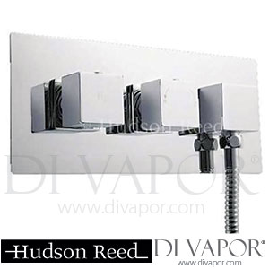 Hudson Reed Kubix Twin Concealed Valve Full Shower Kit Spare Parts