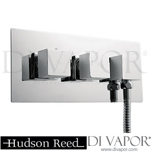 Hudson Reed Kubix Twin Concealed Thermostatic Shower Valve With Diverter & Outlet - A3067 Spare Parts