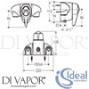 Ideal Standard Trevi A3084AA Spare Diagram