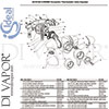 Ideal Standard Trevi A3084AA Spare Tech Diagram