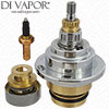 Ascot Twin Supreme A3091 ASF Concealed and Exposed Shower Valve Thermostatic Cartridge (S-A3091-ASF, A3091/3/5)