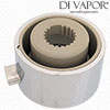 Ascot Twin Supreme Thermostatic Shower Valve Temperature Control Handle with Button Spare