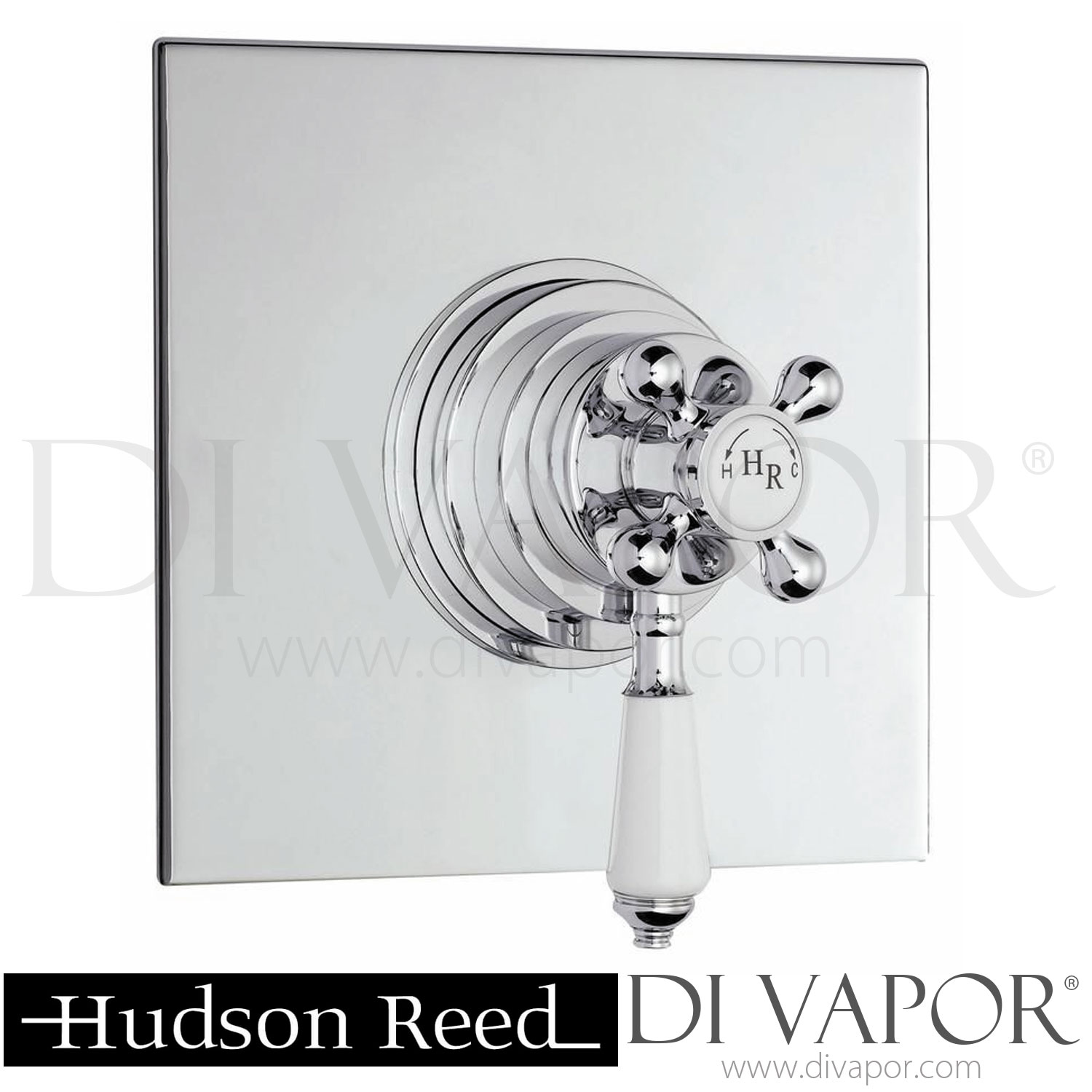 Hudson Reed A3091A3602 Traditional Dual Exposed Thermostatic Shower