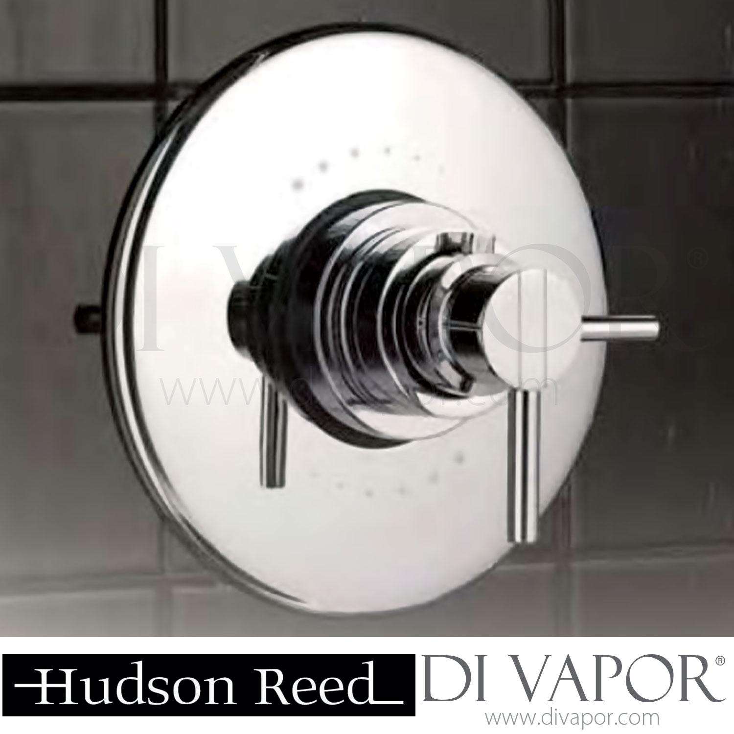 Hudson Reed A3093A3217 Minimalist Dual Concealed Thermostatic Shower