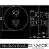 Hudson Reed A3094 A3287 Spare Parts Diagram