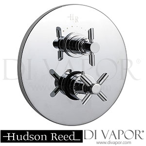 Hudson Reed A3094-A3605 P-zazz Twin Concealed Thermostatic Shower Valve with Minimalist Grand rigid riser kit Spare Parts