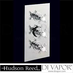 Hudson Reed A3096-A3603-A3211 Traditional Triple Concealed Thermostatic Shower Valve with Traditional 8? fixed head and Traditional slider rail kit Spare Parts
