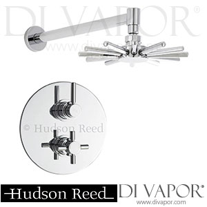 Hudson Reed Tec Twin Concealed Thermostatic Shower Valve With Cloudburst Head Spare Parts
