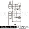 Hudson Reed A3098 A3226 Shower Valve Spare Diagram