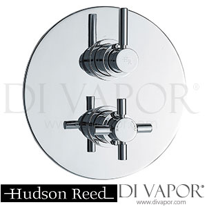 Hudson Reed A3098-A3242 Tec Twin Concealed Thermostatic Shower Valve with Square Sheer fixed head Spare Parts