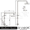 Hudson Reed A3114 Riser Kit Spare Parts Diagram