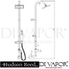 Hudson Reed A3116 Shower Kit Spare Parts Diagram