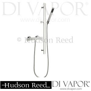 Hudson Reed Quadro Thermostatic Bar Valve With Sheer Slide Rail Kit - Chrome Spare Parts